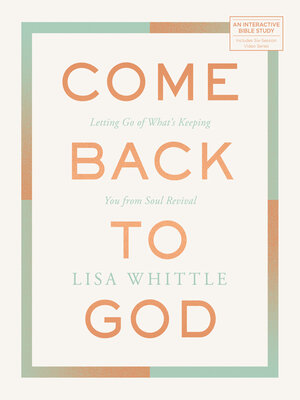 cover image of Come Back to God